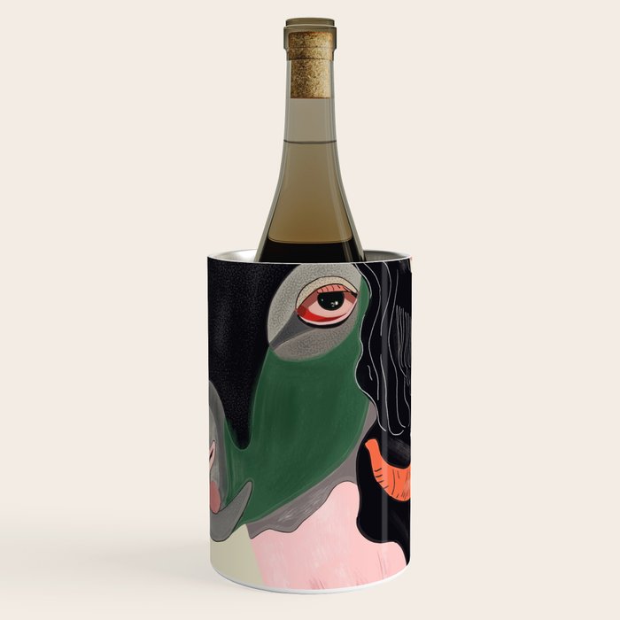 Floral Ram Wine Chiller Gallery Image 1