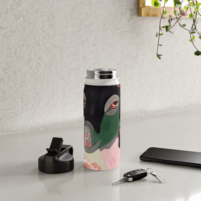 Floral Ram Water Bottle Gallery Image 4