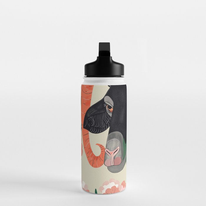 Floral Ram Water Bottle Gallery Image 3