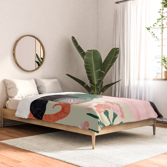 Floral Ram Comforter Gallery Image 2