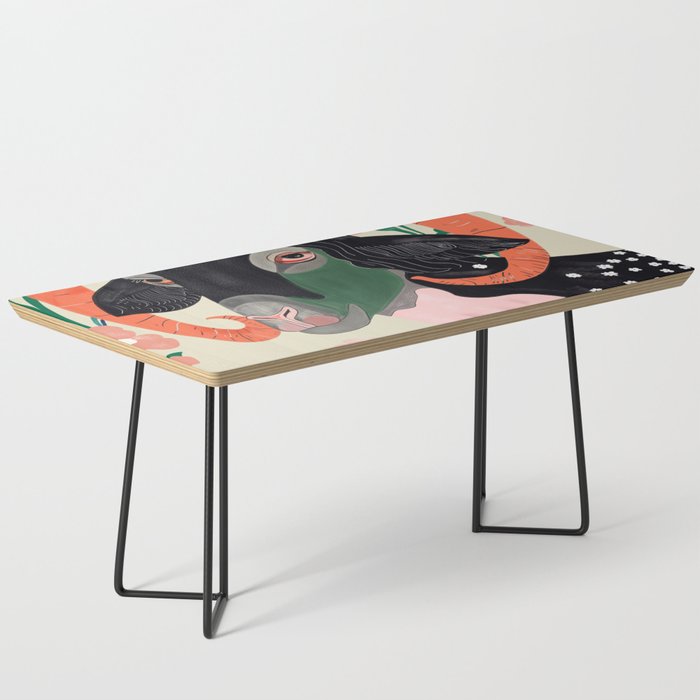 Floral Ram Coffee Table Gallery Image 1