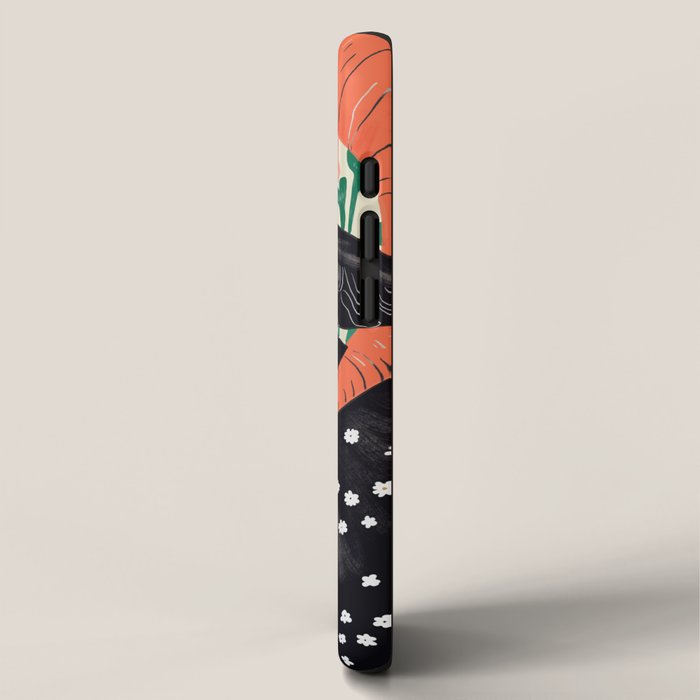 Floral Ram iPhone Case Gallery Image 2