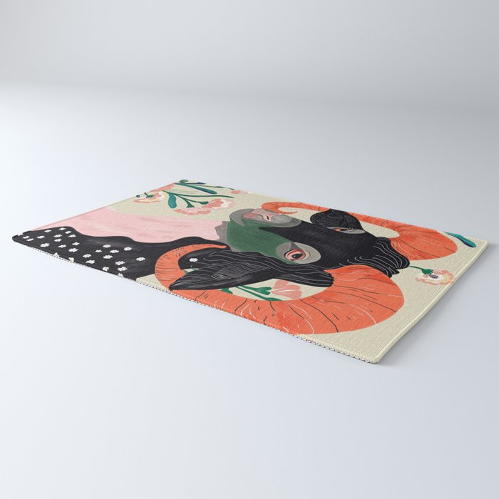 Floral Ram Rug Gallery Image 3