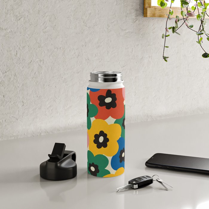 Summer Garden #3 Water Bottle Gallery Image 4