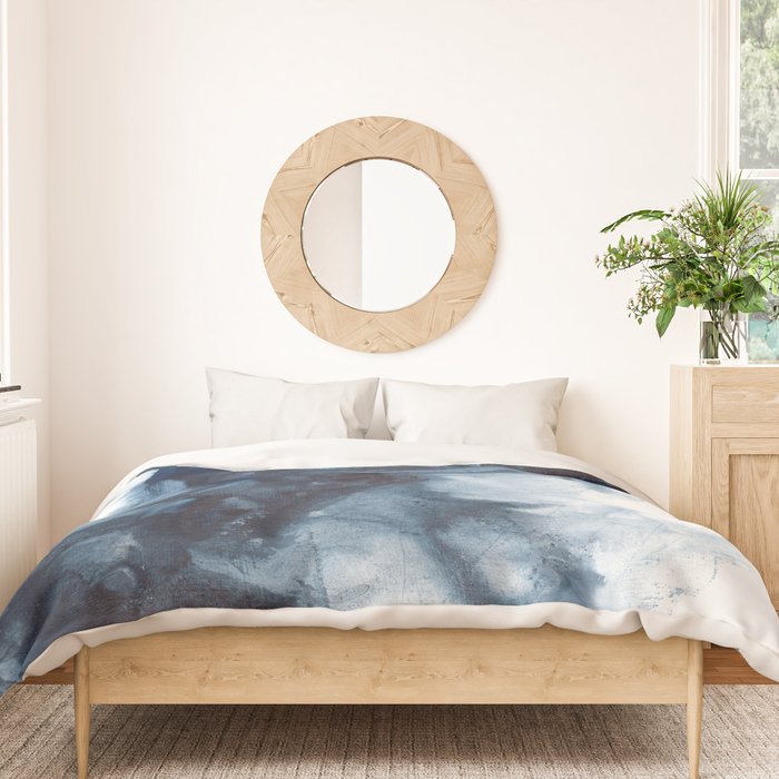 Indigo Depths No. 1 Duvet Cover Gallery Image 3