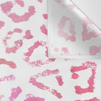 Modern white pink  watercolor animal print Wall Tapestry Gallery Image 3