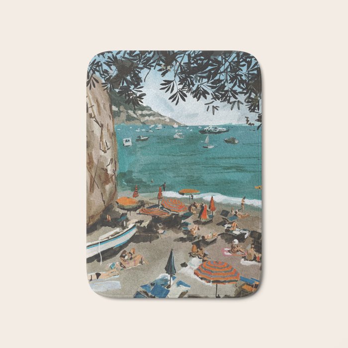 Amalfy coast Bath Mat Gallery Image 1