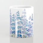 blue and purple lupin flowers horizontal  Coffee Mug Gallery Image 4