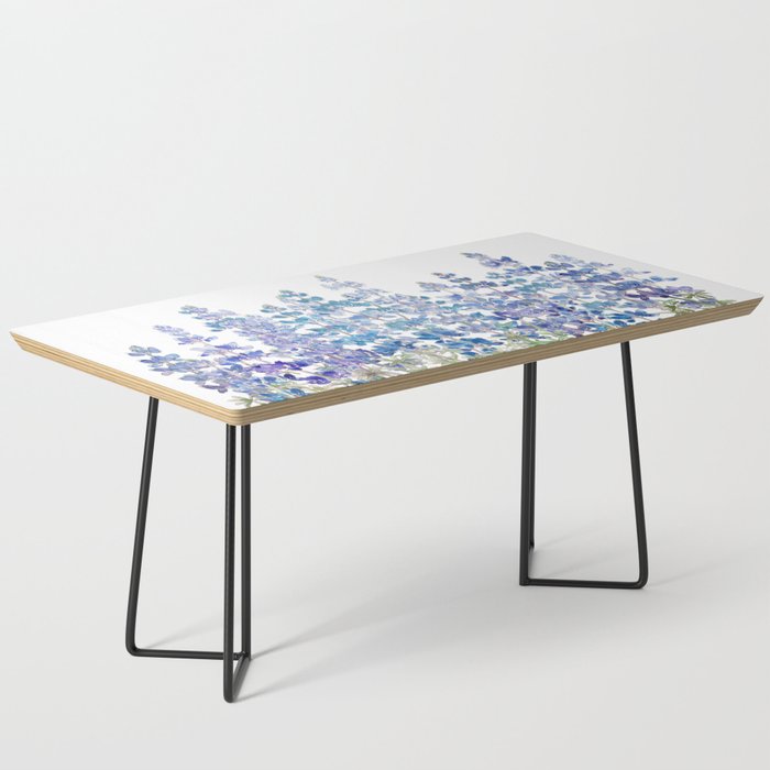 blue and purple lupin flowers horizontal  Coffee Table Gallery Image 1