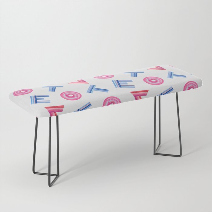 Cast Your Vote | Hand-Lettered Pattern in White Bench Gallery Image 1