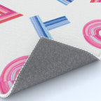 Cast Your Vote | Hand-Lettered Pattern in White Rug Gallery Image 4