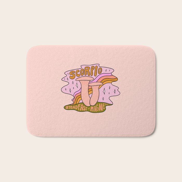 Scorpio Mushroom Bath Mat Gallery Image 1