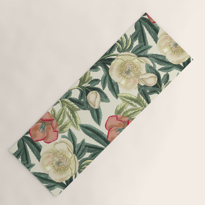  Floral Vintage Garden VI Yoga Mat Gallery Image 1