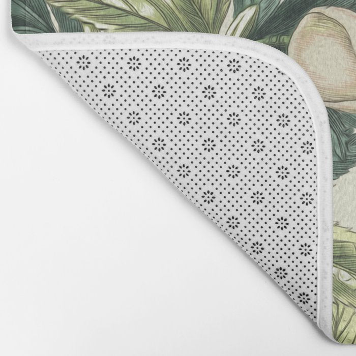  Floral Vintage Garden VI Bath Mat Gallery Image 2