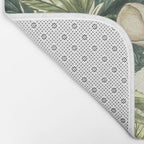  Floral Vintage Garden VI Bath Mat Gallery Image 2