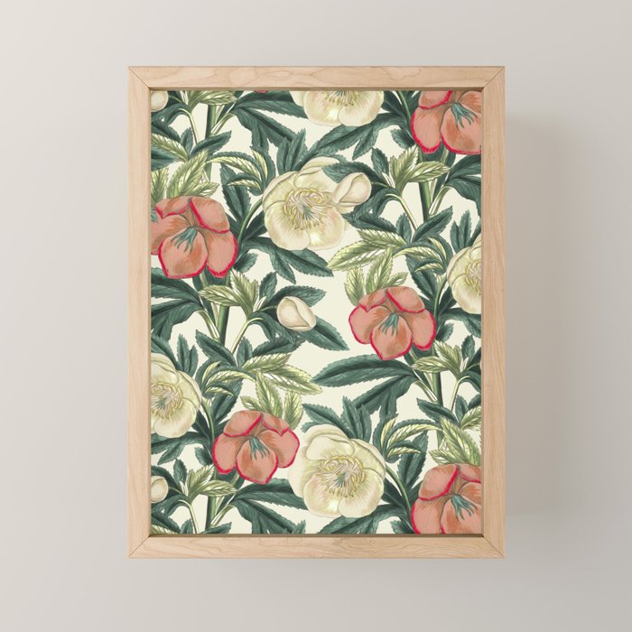  Floral Vintage Garden VI Mini Art Print Gallery Image 1