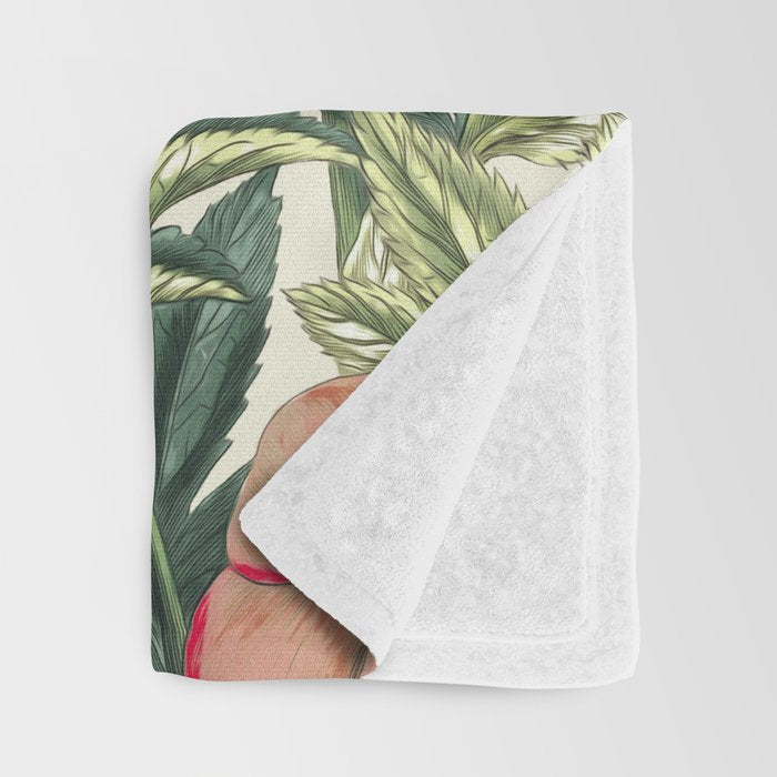  Floral Vintage Garden VI Throw Blanket Gallery Image 3