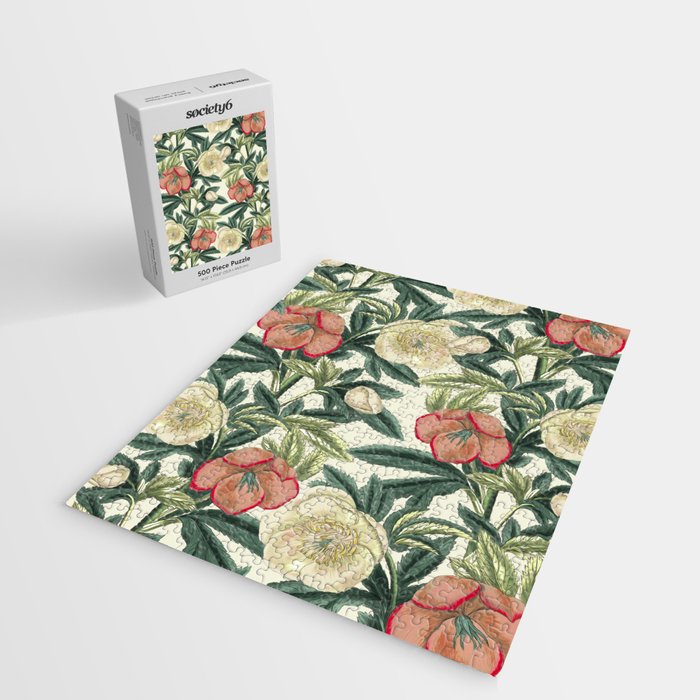  Floral Vintage Garden VI Jigsaw Puzzle Gallery Image 2