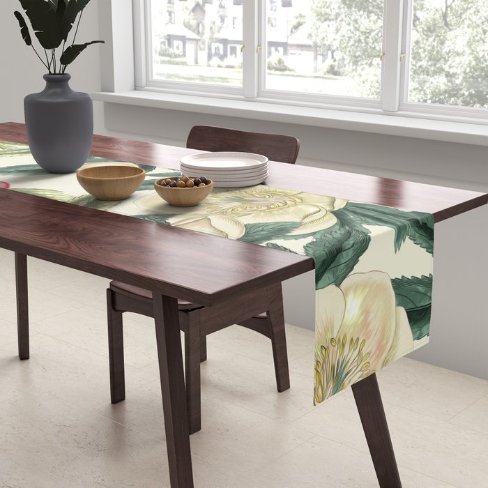  Floral Vintage Garden VI Table Runner Gallery Image 2