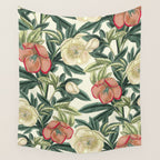  Floral Vintage Garden VI Wall Tapestry Gallery Image 4
