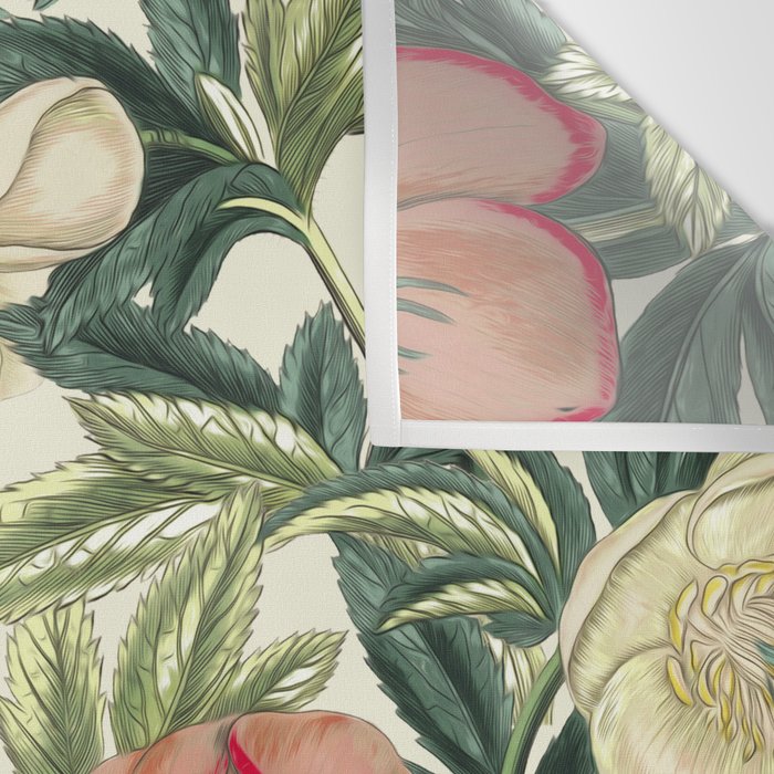  Floral Vintage Garden VI Wall Tapestry Gallery Image 3