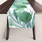 Tropical  Leaves Table Runner Gallery Image 1