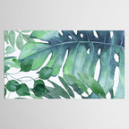 Tropical  Leaves Tablecloth Gallery Image 2
