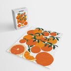 Orange Harvest - White Jigsaw Puzzle Gallery Image 2