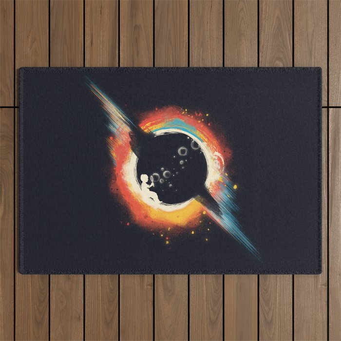 Void (introversive ed) Outdoor Rug Gallery Image 1