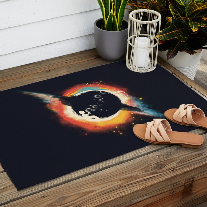 Void (introversive ed) Outdoor Rug Gallery Image 2