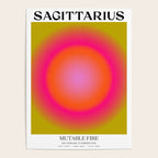 Sagittarius Gradient Print Poster Gallery Image 4