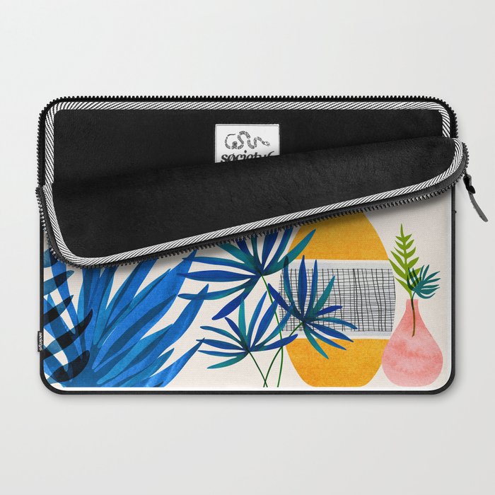 Blue Morocco Sunny Garden Laptop Sleeve Gallery Image 2