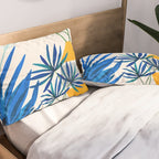 Blue Morocco Sunny Garden Pillow Sham Gallery Image 2