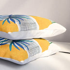 Blue Morocco Sunny Garden Pillow Sham Gallery Image 3