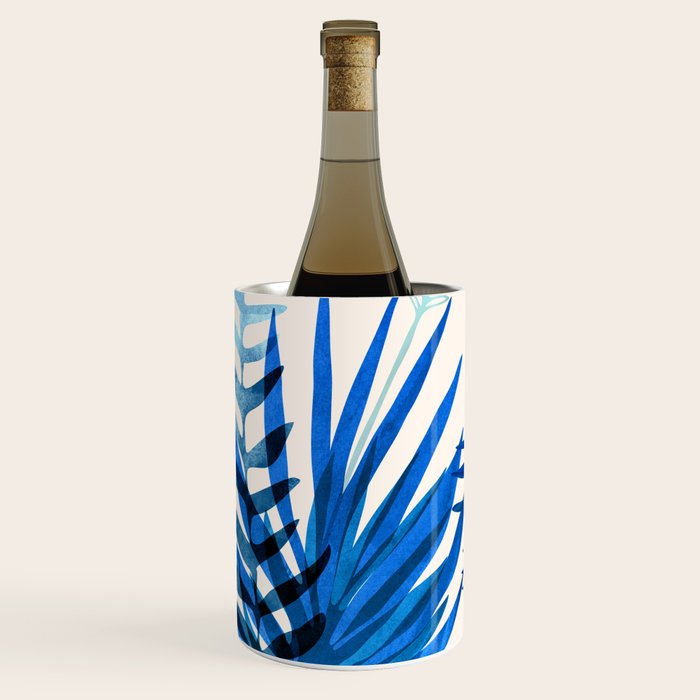 Blue Morocco Sunny Garden Wine Chiller Gallery Image 2