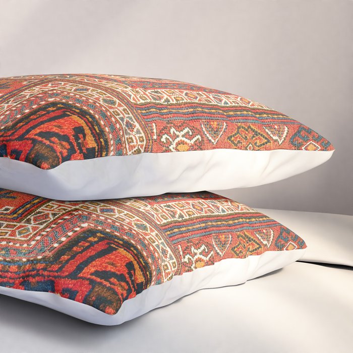 Luri Bakhtiari  Antique West Persian Bag Face Print Pillow Sham Gallery Image 3