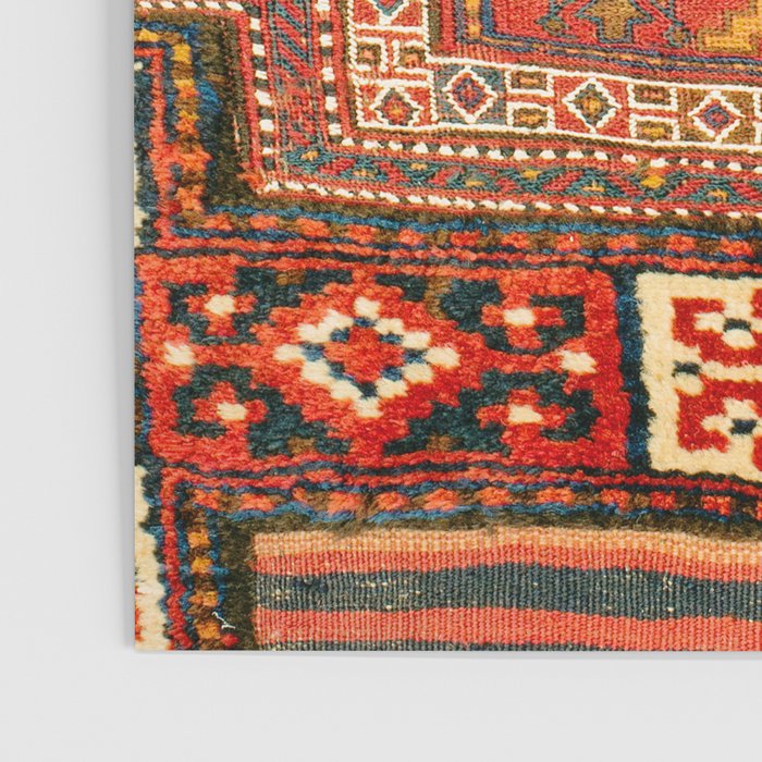 Luri Bakhtiari  Antique West Persian Bag Face Print Poster Gallery Image 3