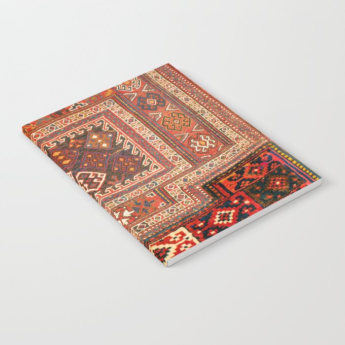 Luri Bakhtiari  Antique West Persian Bag Face Print Notebook Gallery Image 1