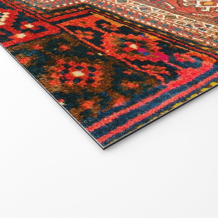 Luri Bakhtiari  Antique West Persian Bag Face Print Welcome Mat Gallery Image 2