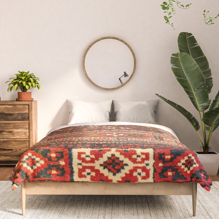 Luri Bakhtiari  Antique West Persian Bag Face Print Comforter Gallery Image 3