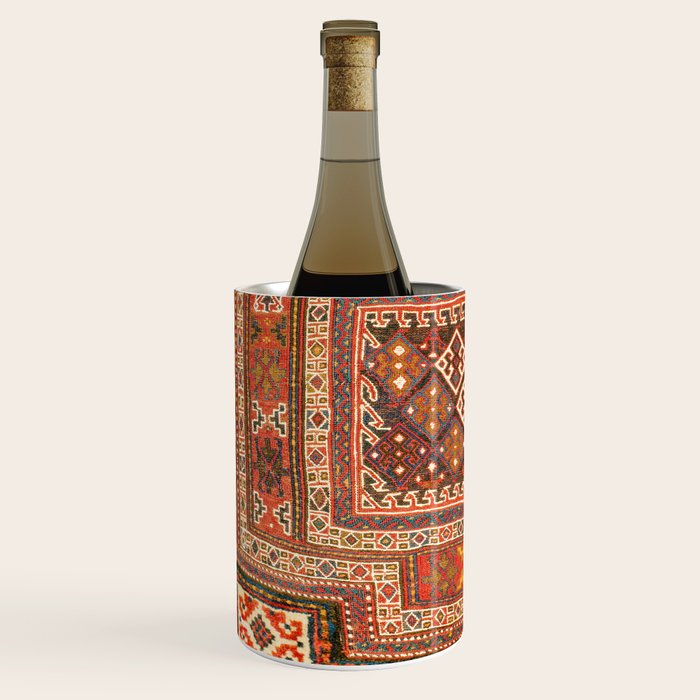 Luri Bakhtiari  Antique West Persian Bag Face Print Wine Chiller Gallery Image 2