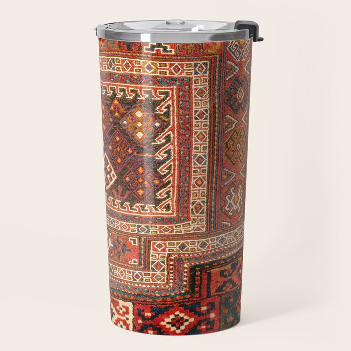 Luri Bakhtiari  Antique West Persian Bag Face Print Travel Mug Gallery Image 2