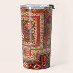 Luri Bakhtiari  Antique West Persian Bag Face Print Travel Mug Gallery Image 2