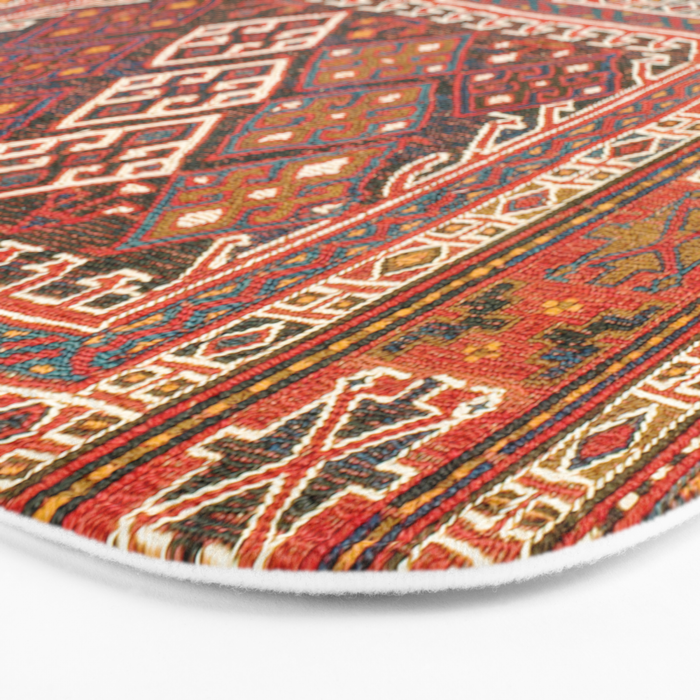 Luri Bakhtiari  Antique West Persian Bag Face Print Bath Mat Gallery Image 3