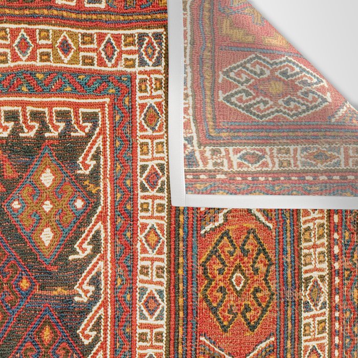 Luri Bakhtiari  Antique West Persian Bag Face Print Wall Tapestry Gallery Image 3
