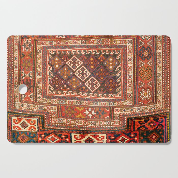 Luri Bakhtiari  Antique West Persian Bag Face Print Cutting Board Gallery Image 1