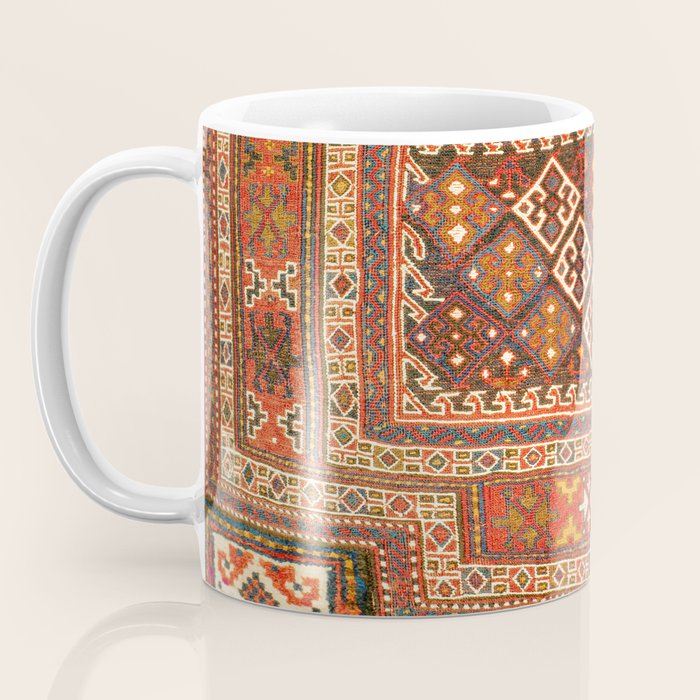 Luri Bakhtiari  Antique West Persian Bag Face Print Coffee Mug Gallery Image 3