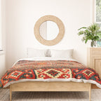 Luri Bakhtiari  Antique West Persian Bag Face Print Duvet Cover Gallery Image 3