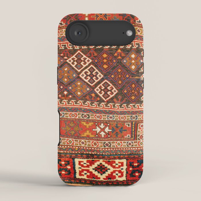 Luri Bakhtiari  Antique West Persian Bag Face Print iPhone Case Gallery Image 2