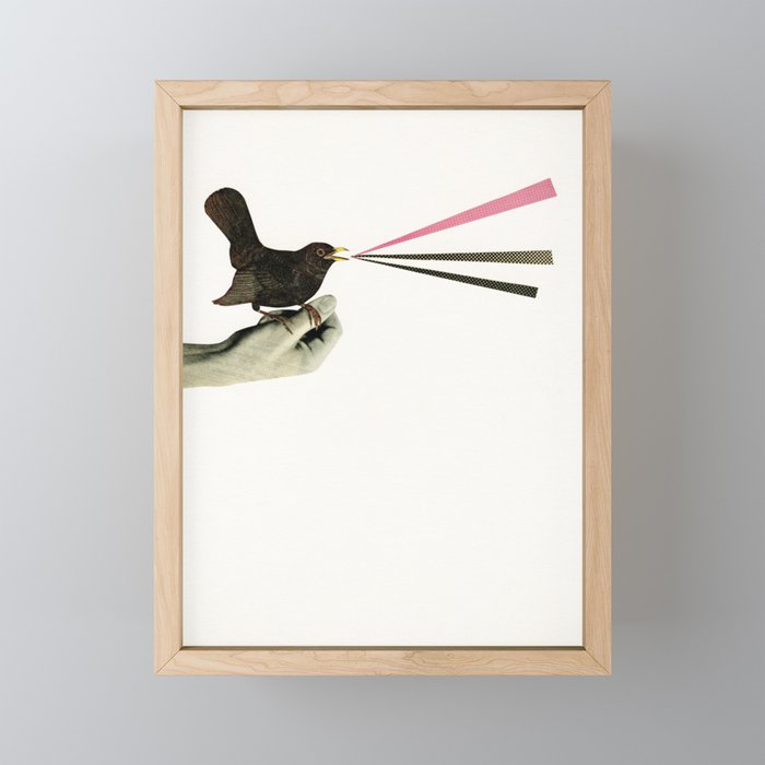 Bird in the Hand Mini Art Print Gallery Image 1